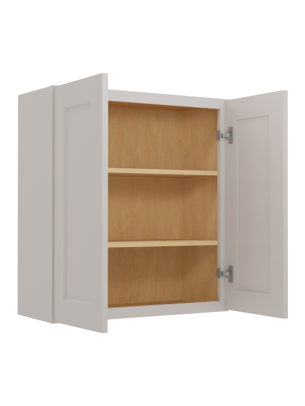 SD-W2730: Shaker Dove 27″ Double Door 30″ High Wall Cabinet