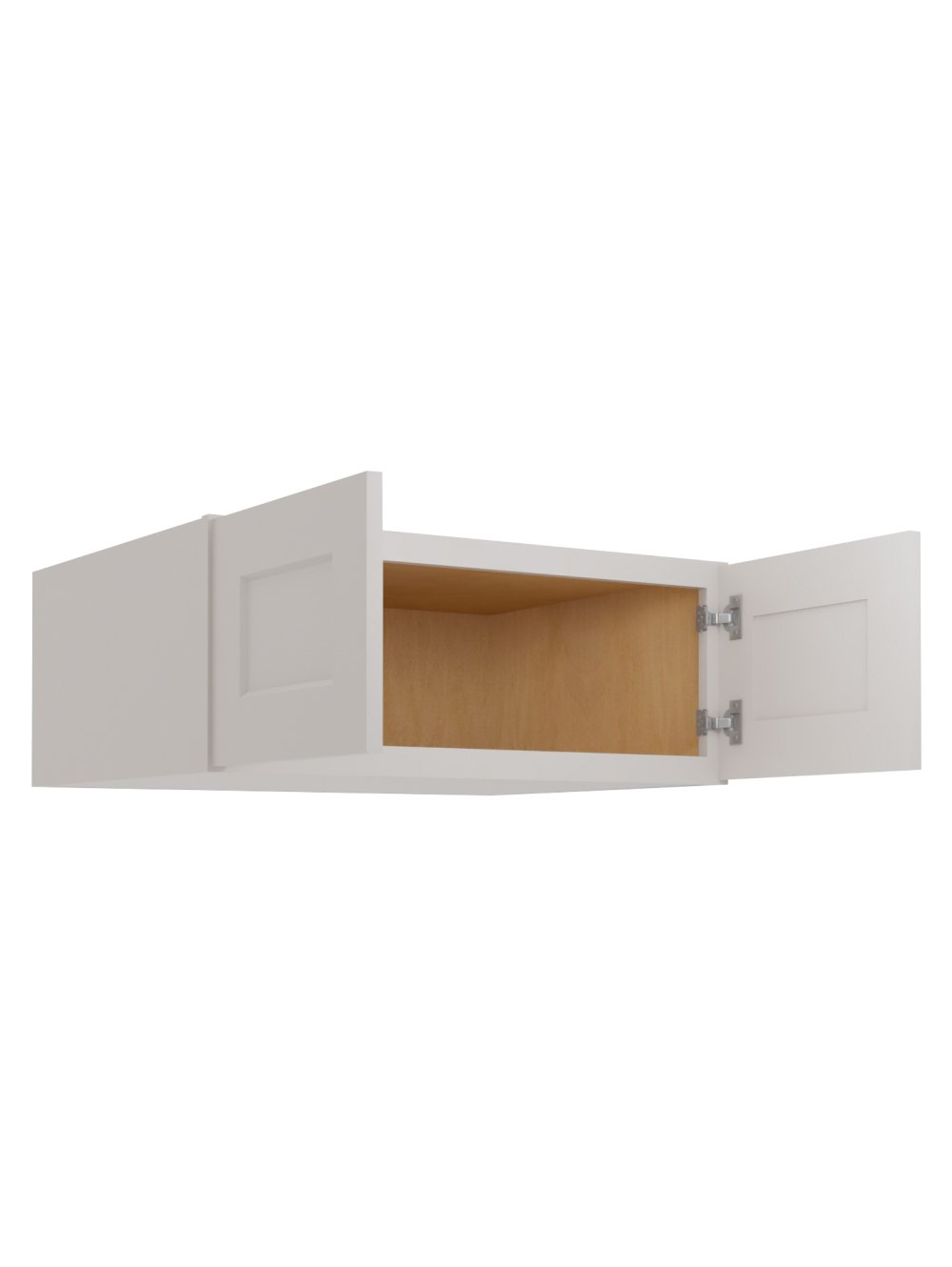 SD-W301224: Shaker Dove 30″ Wall Refrigerator Cabinets 12″ H (24″ Deep)