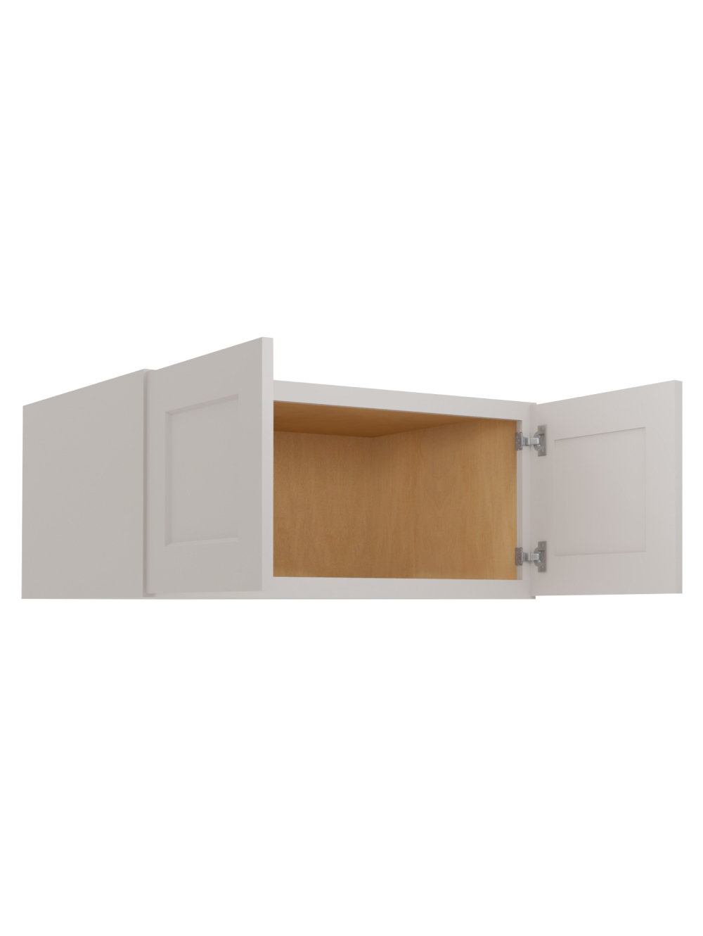 SD-W331524: Shaker Dove 33″ Wall Refrigerator Cabinets 15″ H (24″ Deep)