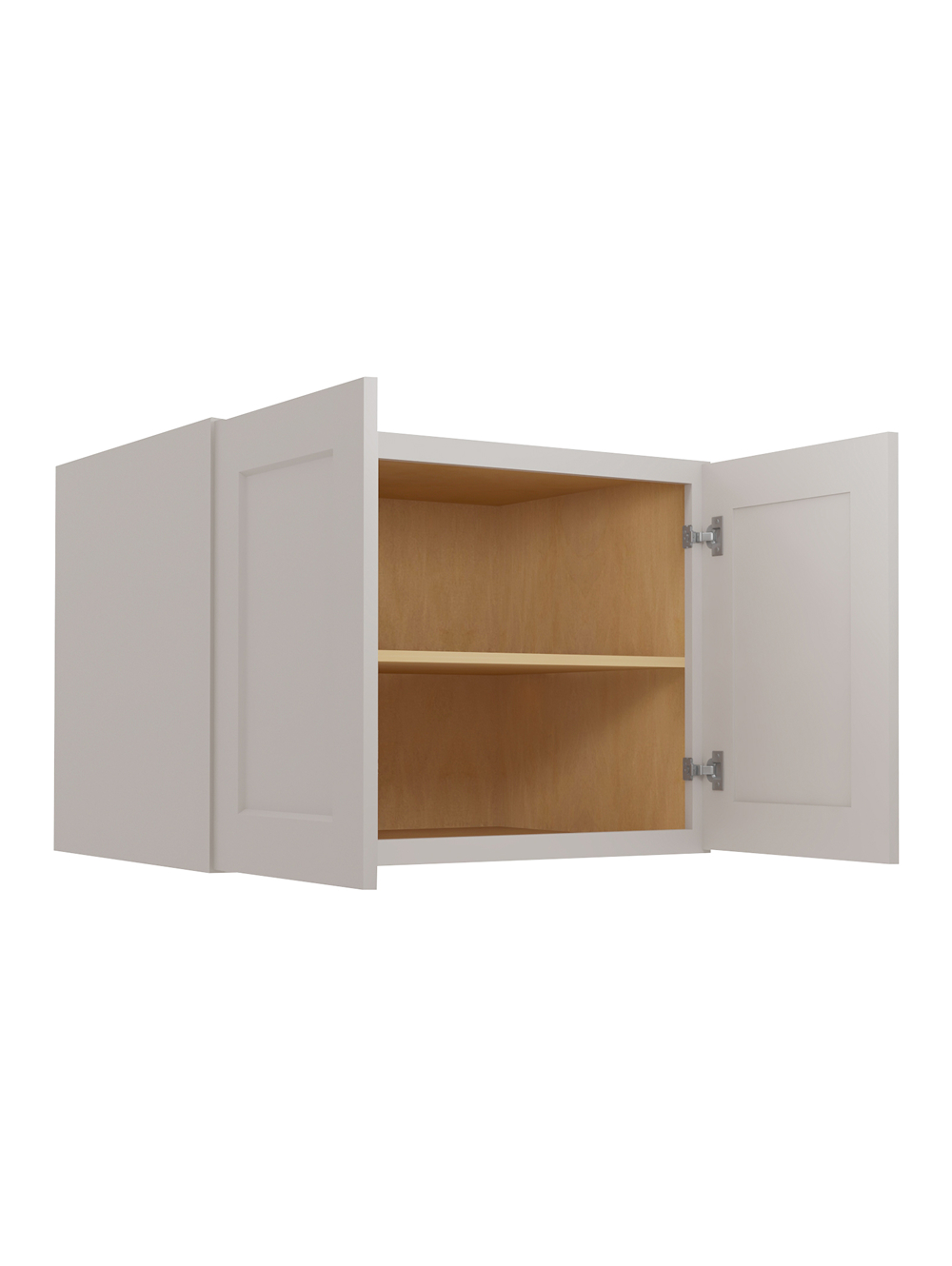 SD-W332424: Shaker Dove 33″ Wall Refrigerator Cabinets 24″ H (24″ Deep)