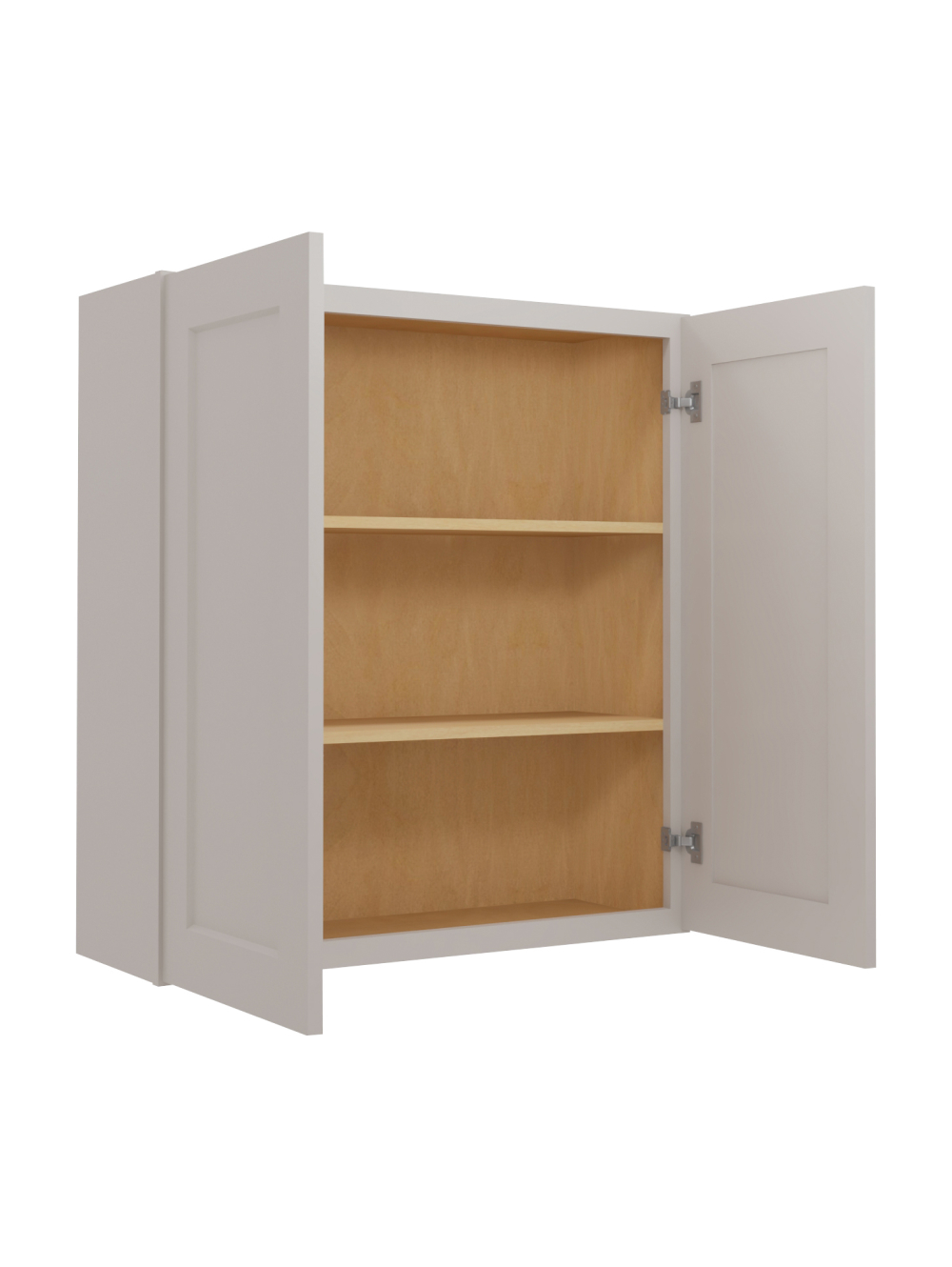 SD-W3336: Shaker Dove 33″ Double Door 36″ High Wall Cabinet
