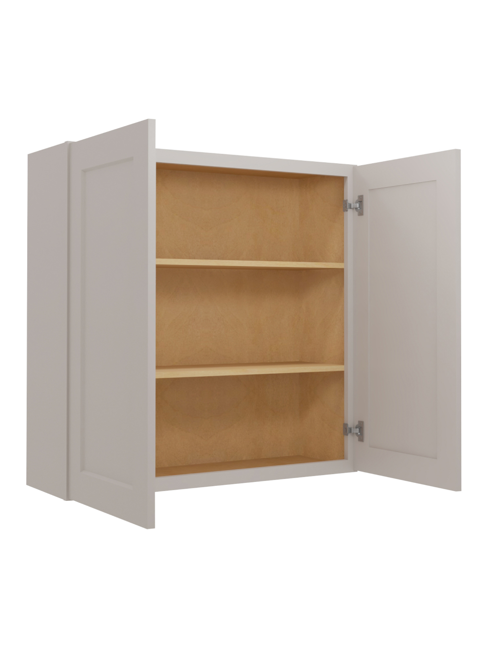 SD-W3636: Shaker Dove 36″ Double Door 36″ High Wall Cabinet