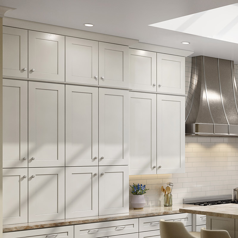 Dove White Shaker Wall Cabinets