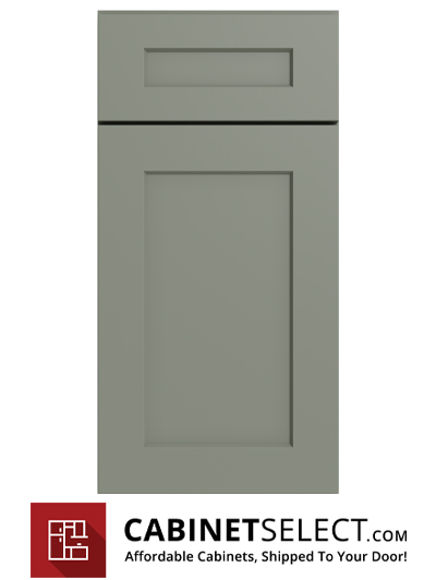 Sage Green Shaker Sample Door