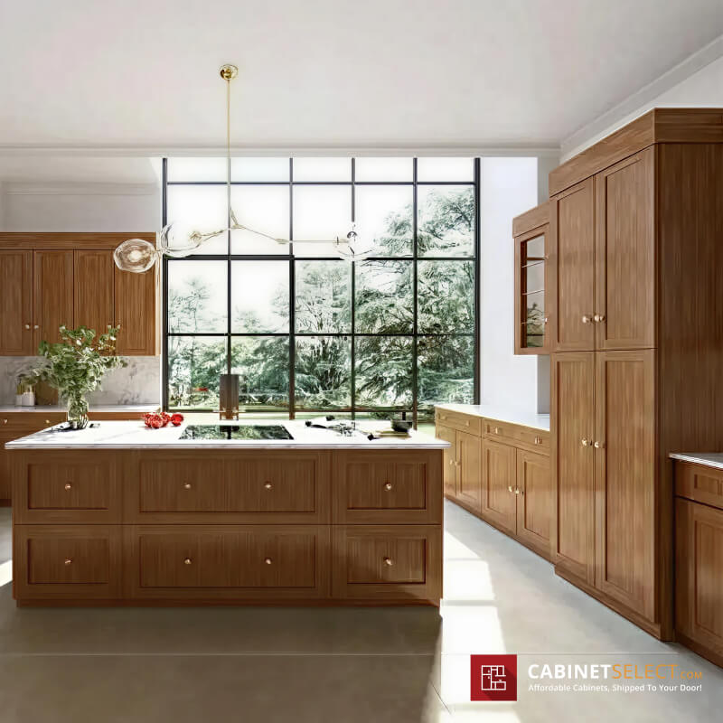 Woodland Brown Shaker Cabinet