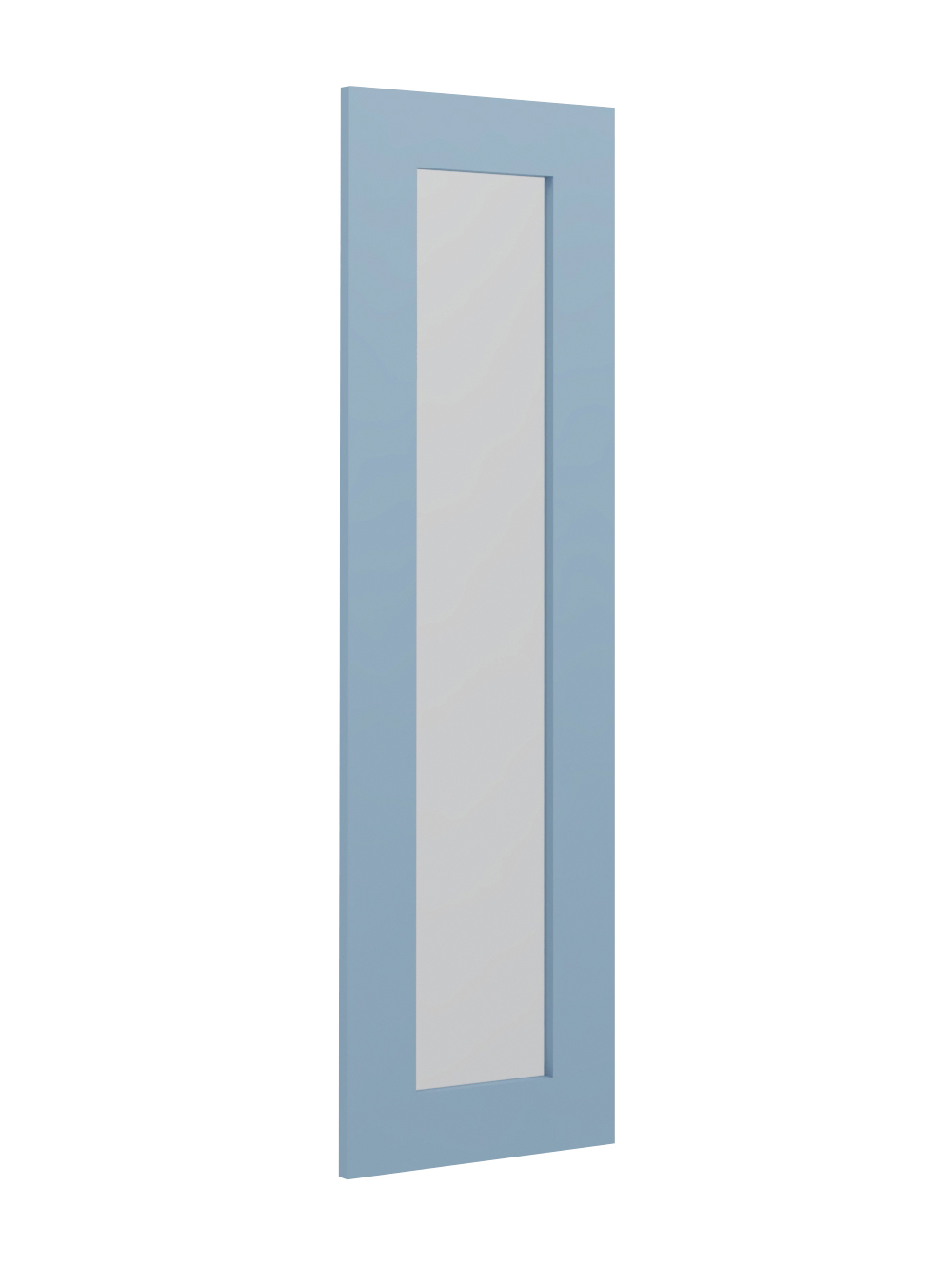 AX-W2442BGD: Xterra Blue Shaker 24″ Glass Door