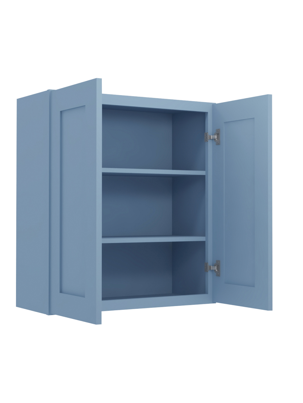 AX-W2730B: Xterra Blue Shaker 27″ Double Door Wall Cabinet