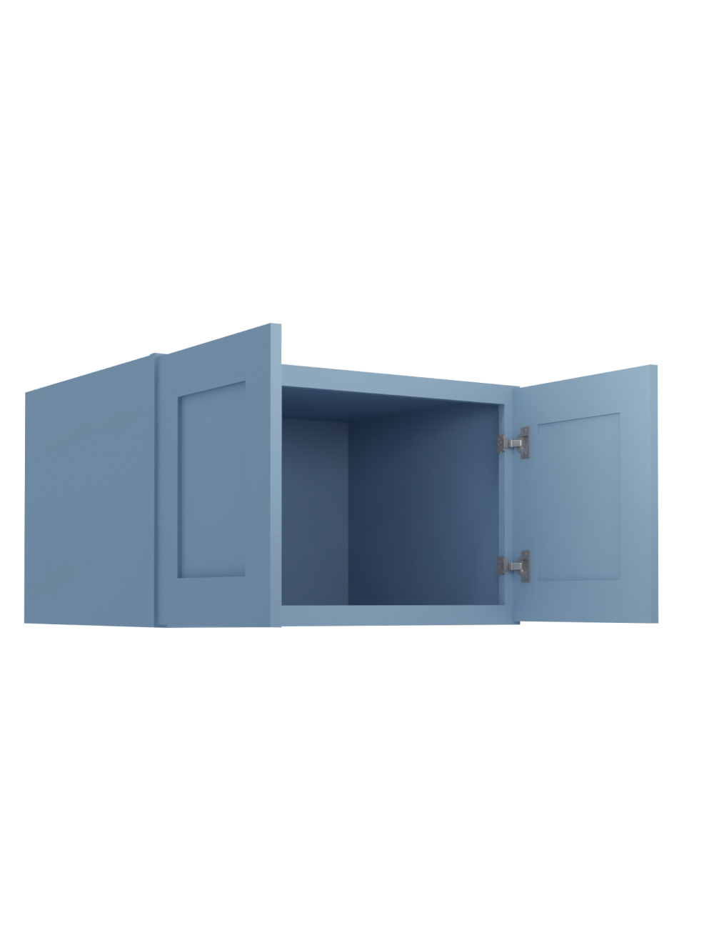 AX-W301824B: Xterra Blue Shaker 30″ Refrigerator Wall Cabinet 24″ deep