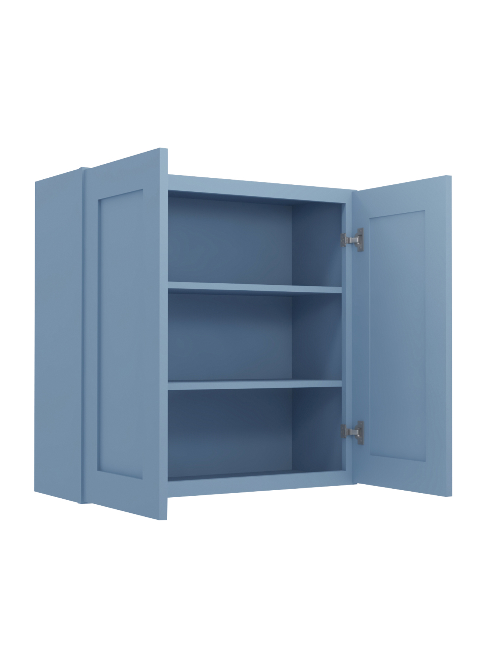 AX-W3030B: Xterra Blue Shaker 30″ Double Door Wall Cabinet