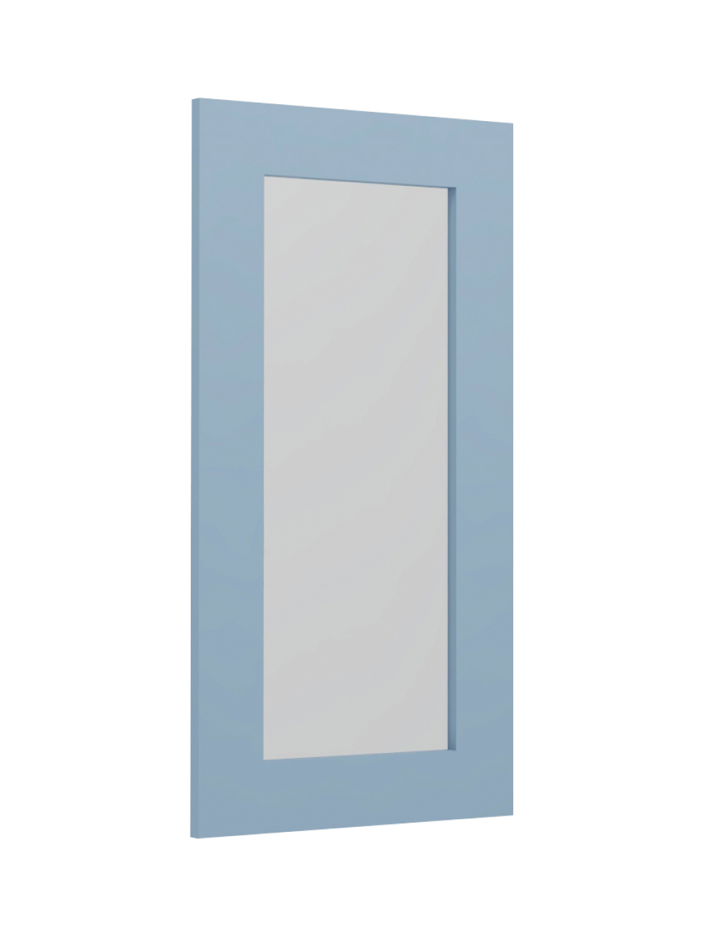 AX-W3030BGD: Xterra Blue Shaker 30″ Glass Door