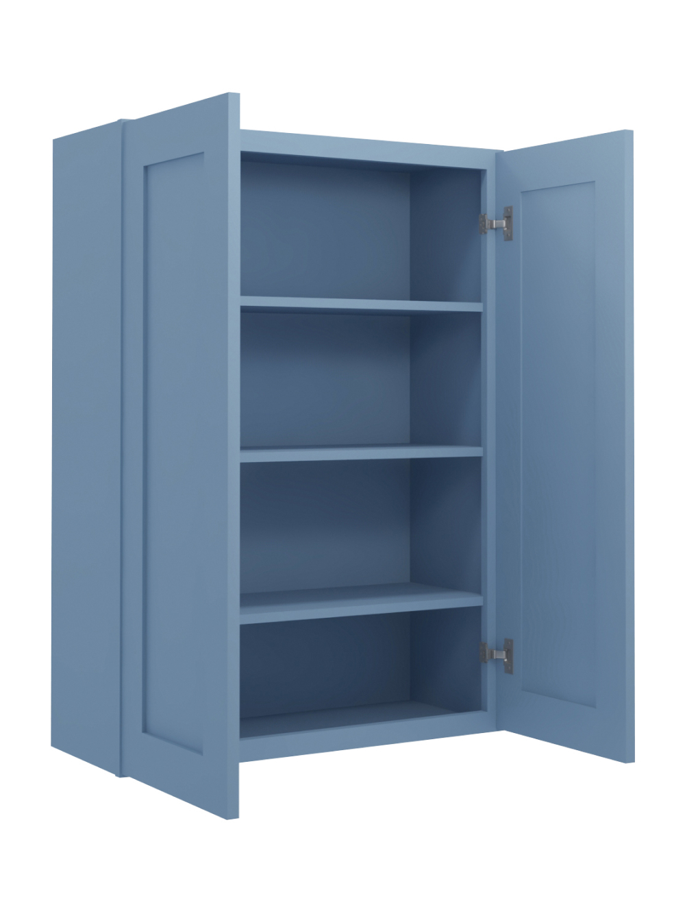 AX-W3042B: Xterra Blue Shaker 30″ Double Door Wall Cabinet