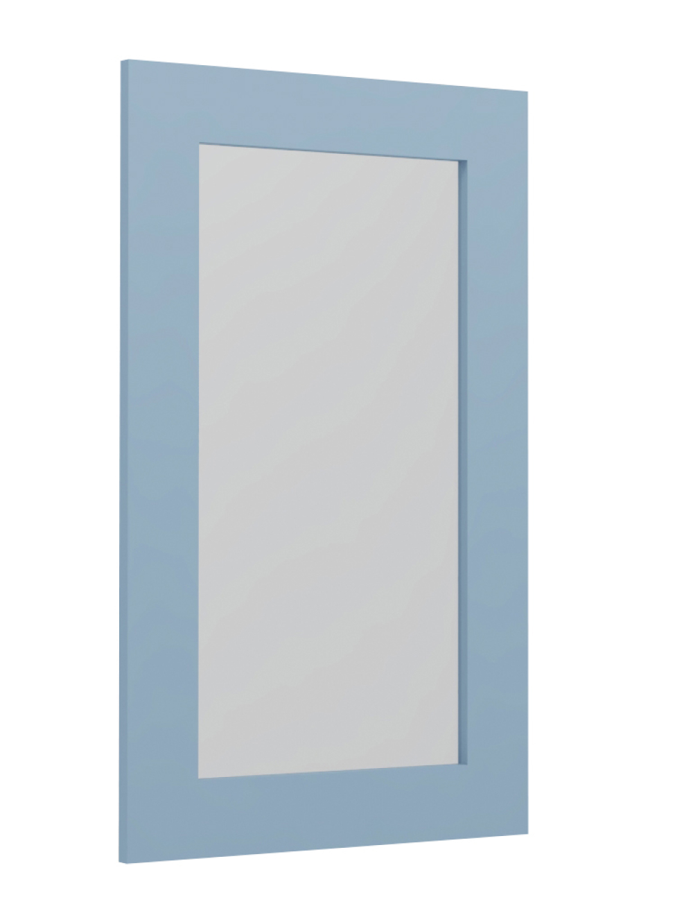 AX-W3630BGD: Xterra Blue Shaker 36″ Glass Door
