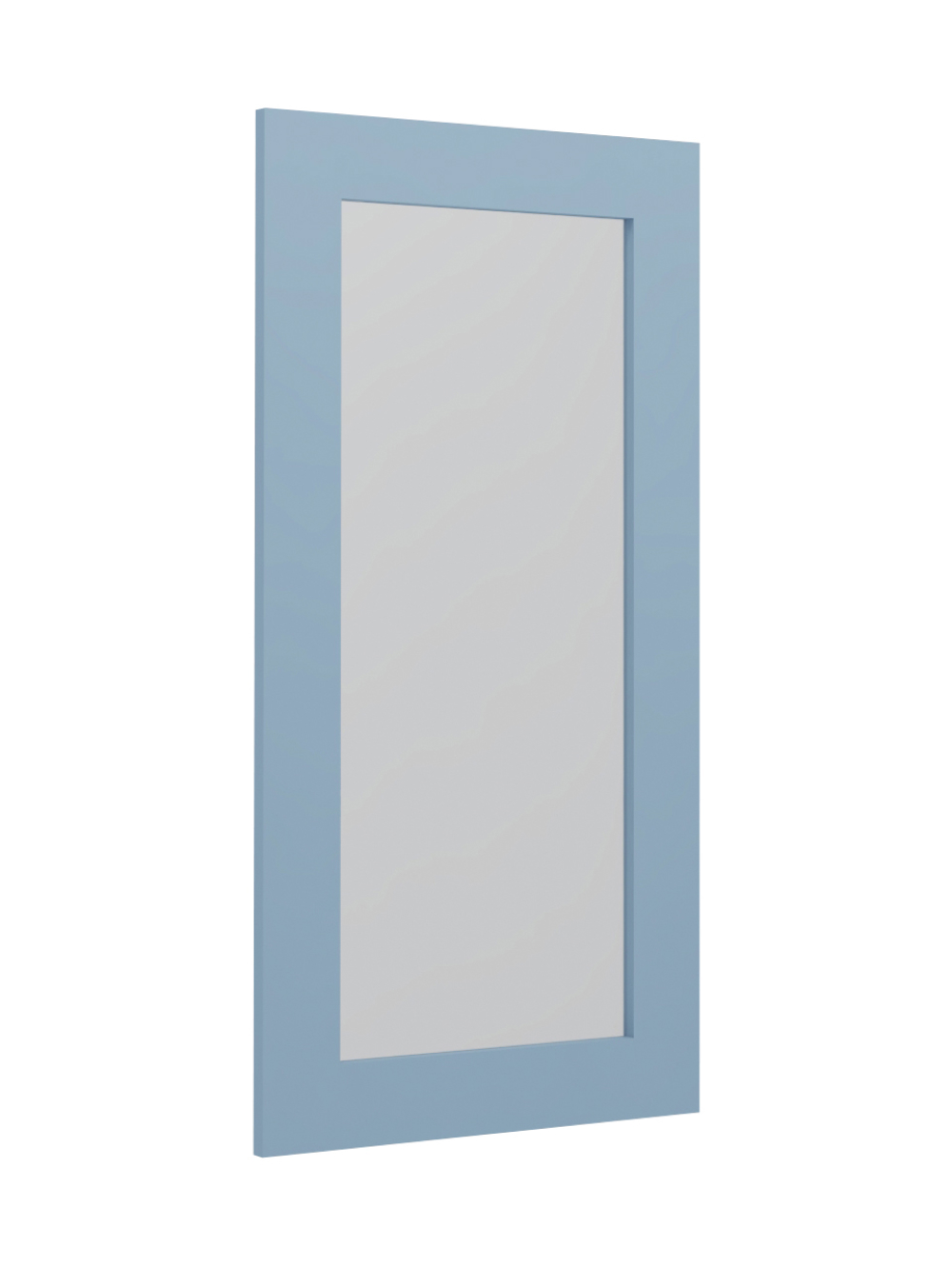 AX-W3636BGD: Xterra Blue Shaker 36″ Glass Door