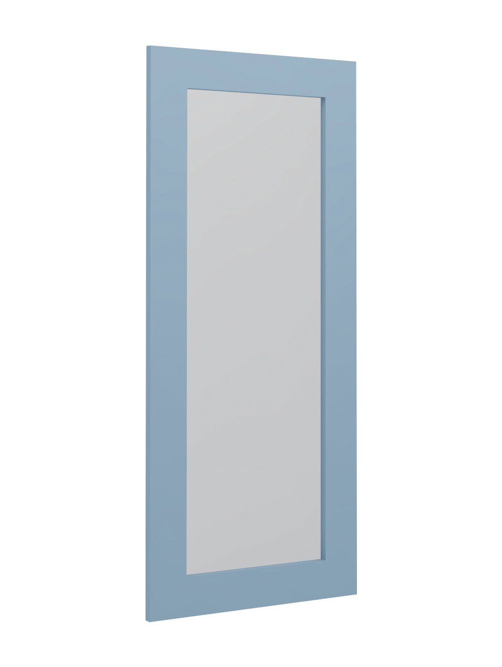 AX-W3642BGD: Xterra Blue Shaker 36″ Glass Door