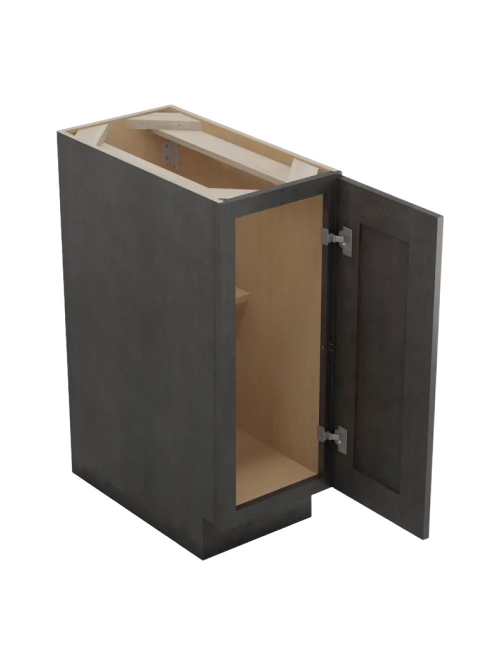 SCN-B12FH: Shaker Cinder 12″ Single Door Base Cabinet
