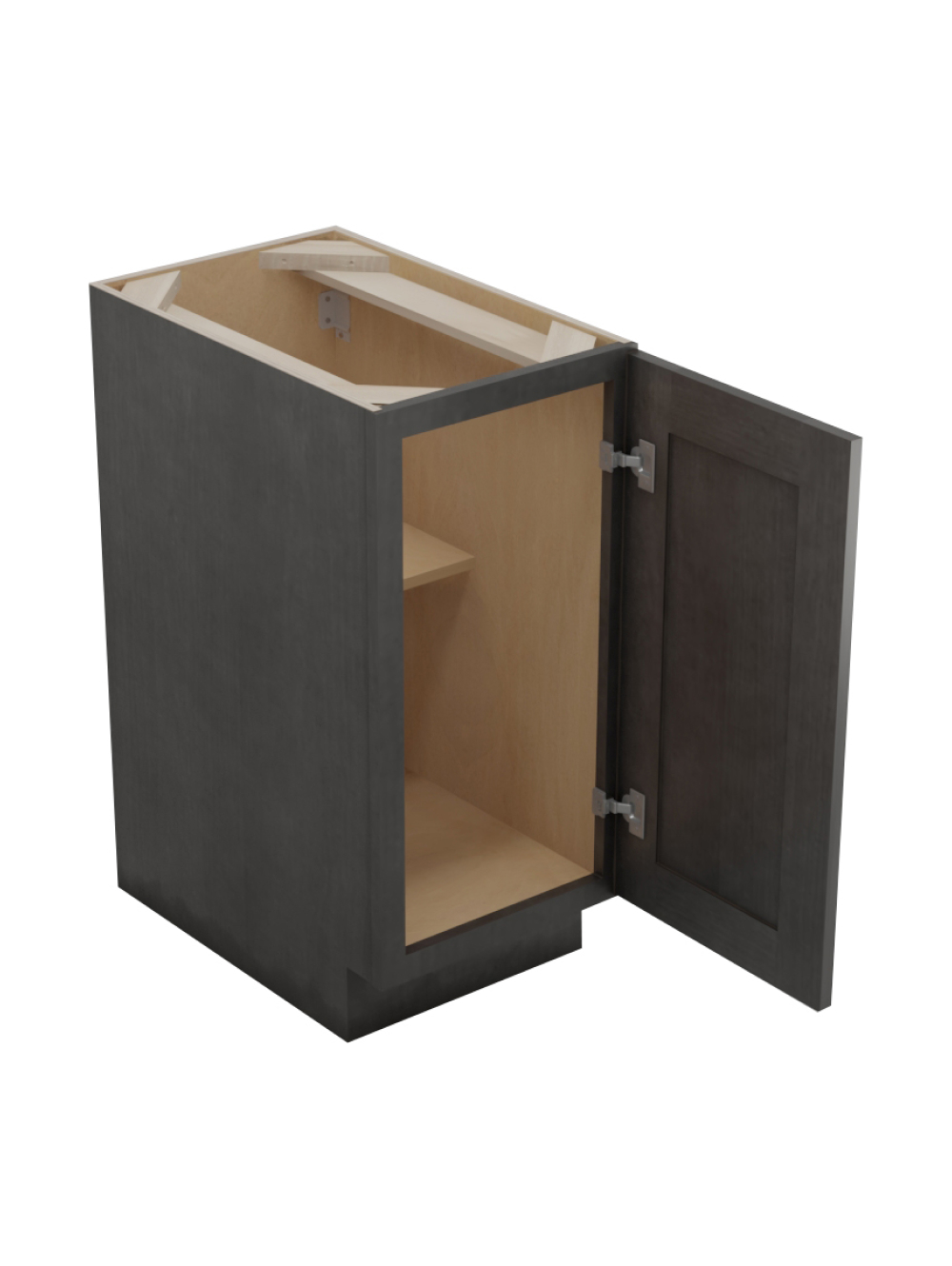 SCN-B15FH: Shaker Cinder 15″ Single Door Base Cabinet