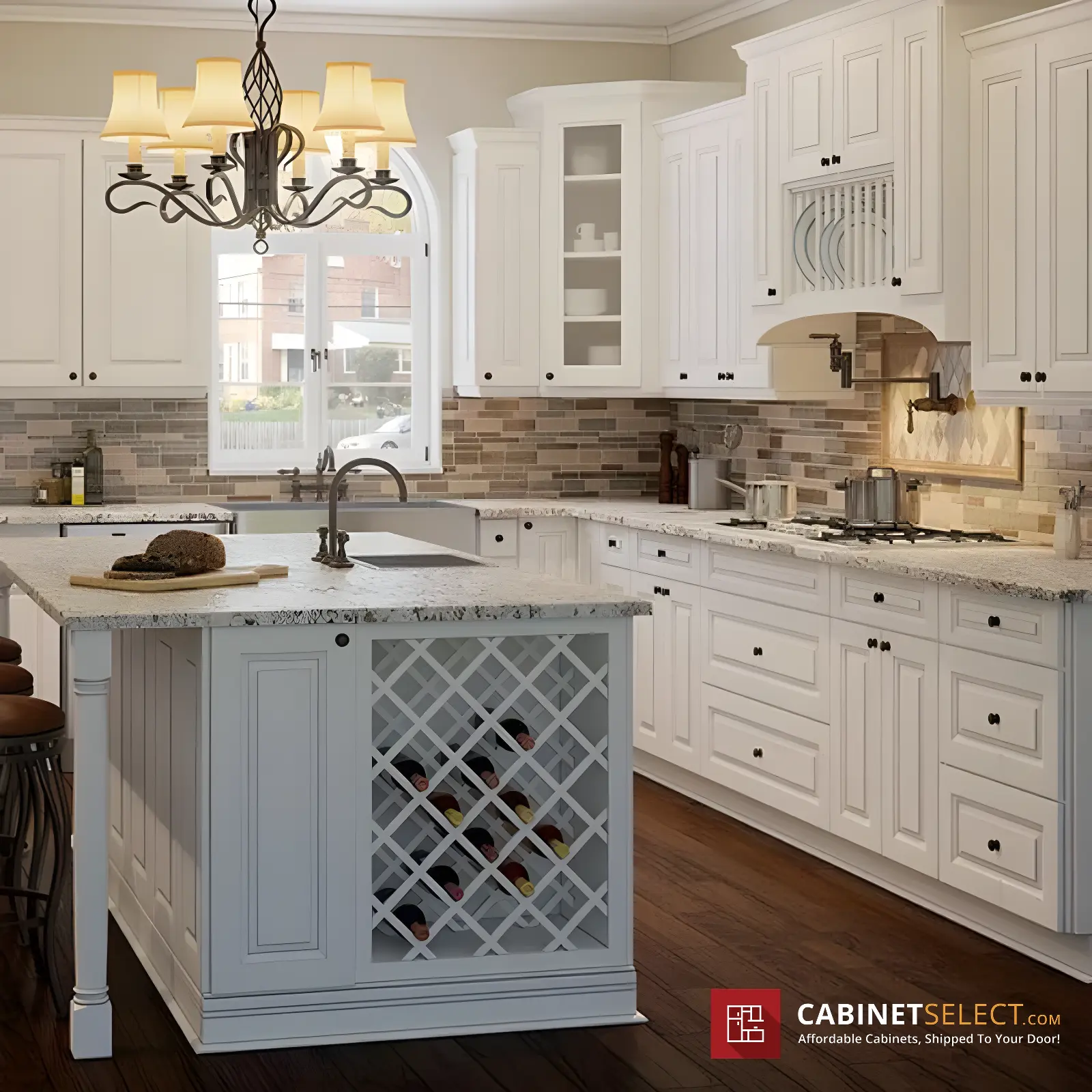 Off White And Cream The Warm Option for small kitchens