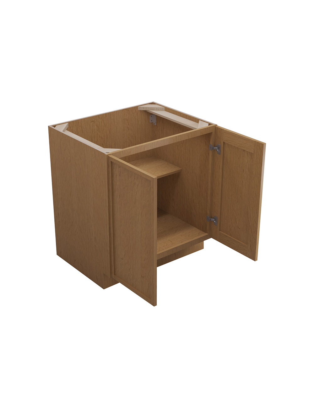 PH-FB30: Petit Oak Shaker 30″ Full Height Base Cabinet