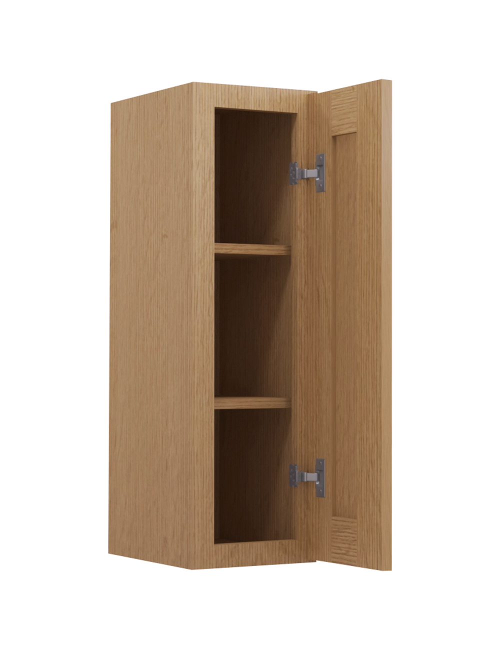 PH-W0930: Petit Oak Shaker 9″ Wall Cabinet