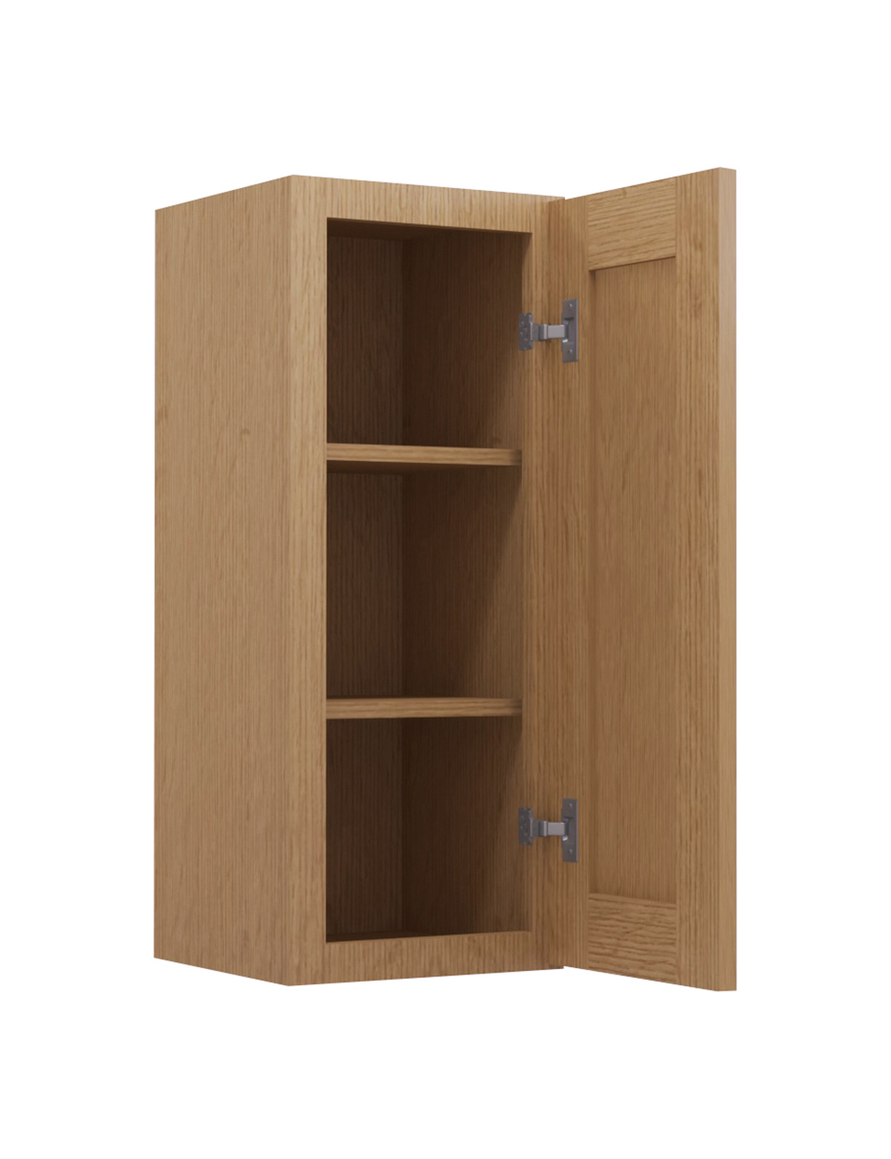 PH-W1230: Petit Oak Shaker 12″ Wall Cabinet