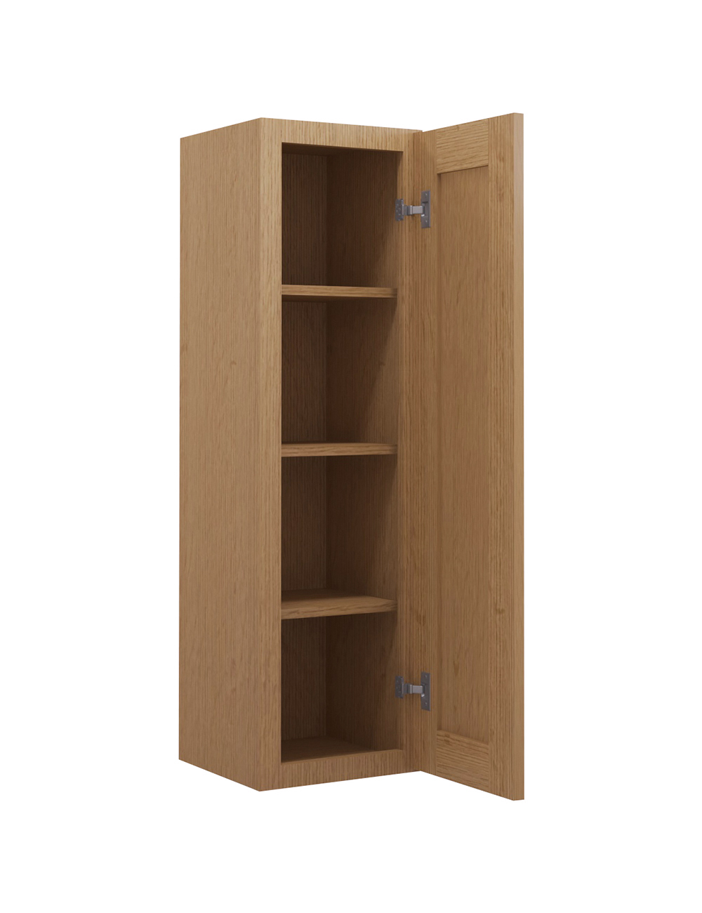 PH-W1242: Petit Oak Shaker 12″ Wall Cabinet