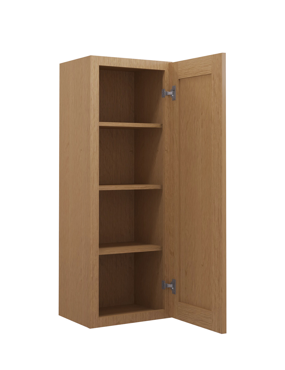 PH-W1542: Petit Oak Shaker 15″ Wall Cabinet