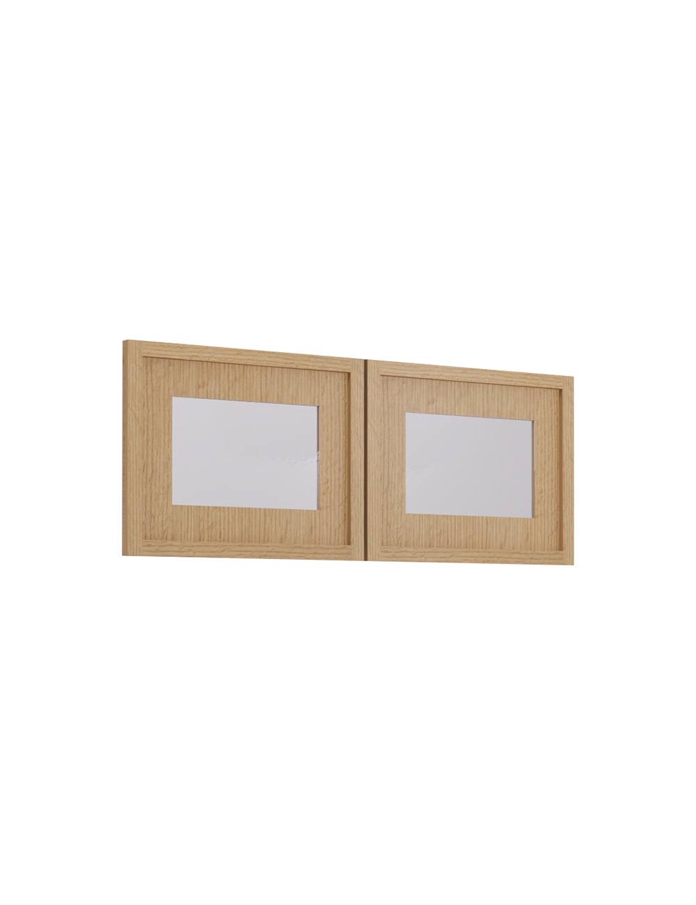 PH-W3012BGD: Petit Oak Shaker 30″ Glass Door