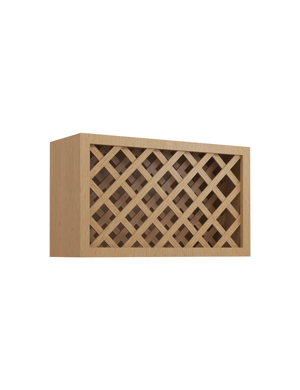 PH-W3018WR: Petit Oak Shaker 30″ Wine Rack Wall Cabinet