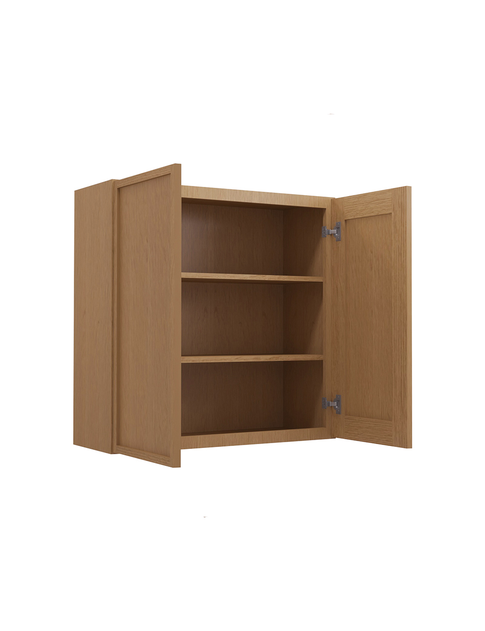 PH-W3030B: Petit Oak Shaker 30″ Double Door Wall Cabinet