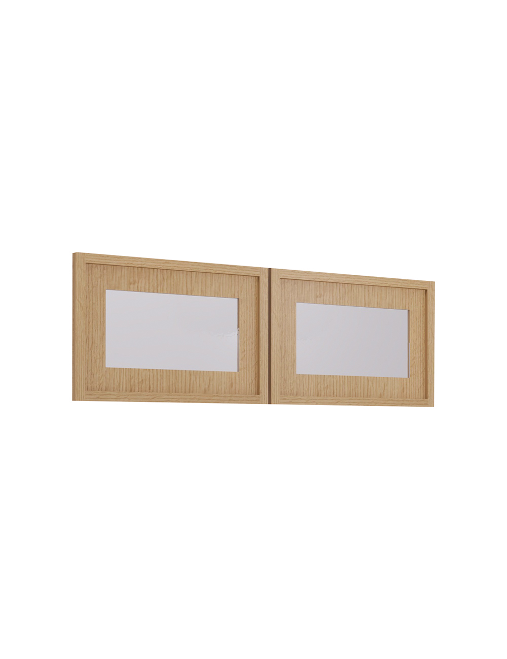PH-W3612BGD: Petit Oak Shaker 36″ Glass Door