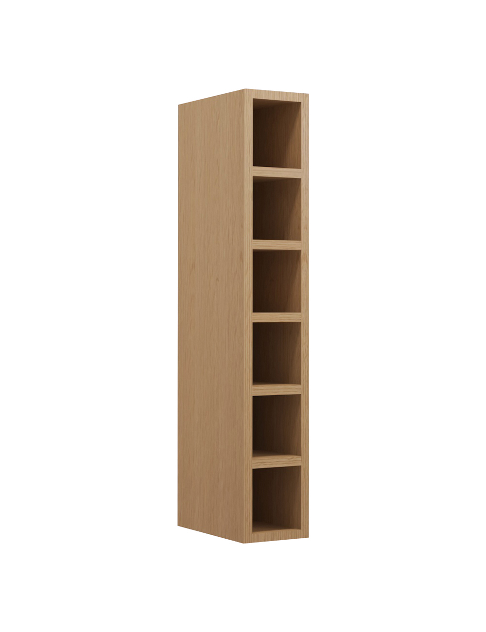PH-WC636: Petit Oak Shaker 6″ Specialty Cabinet