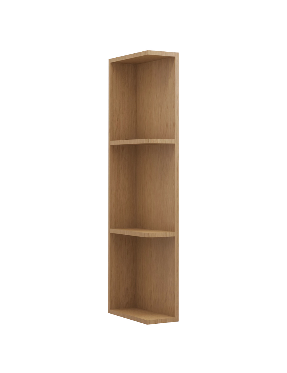 PH-WES536: Petit Oak Shaker 5″ Knick Knack Wall Shelf