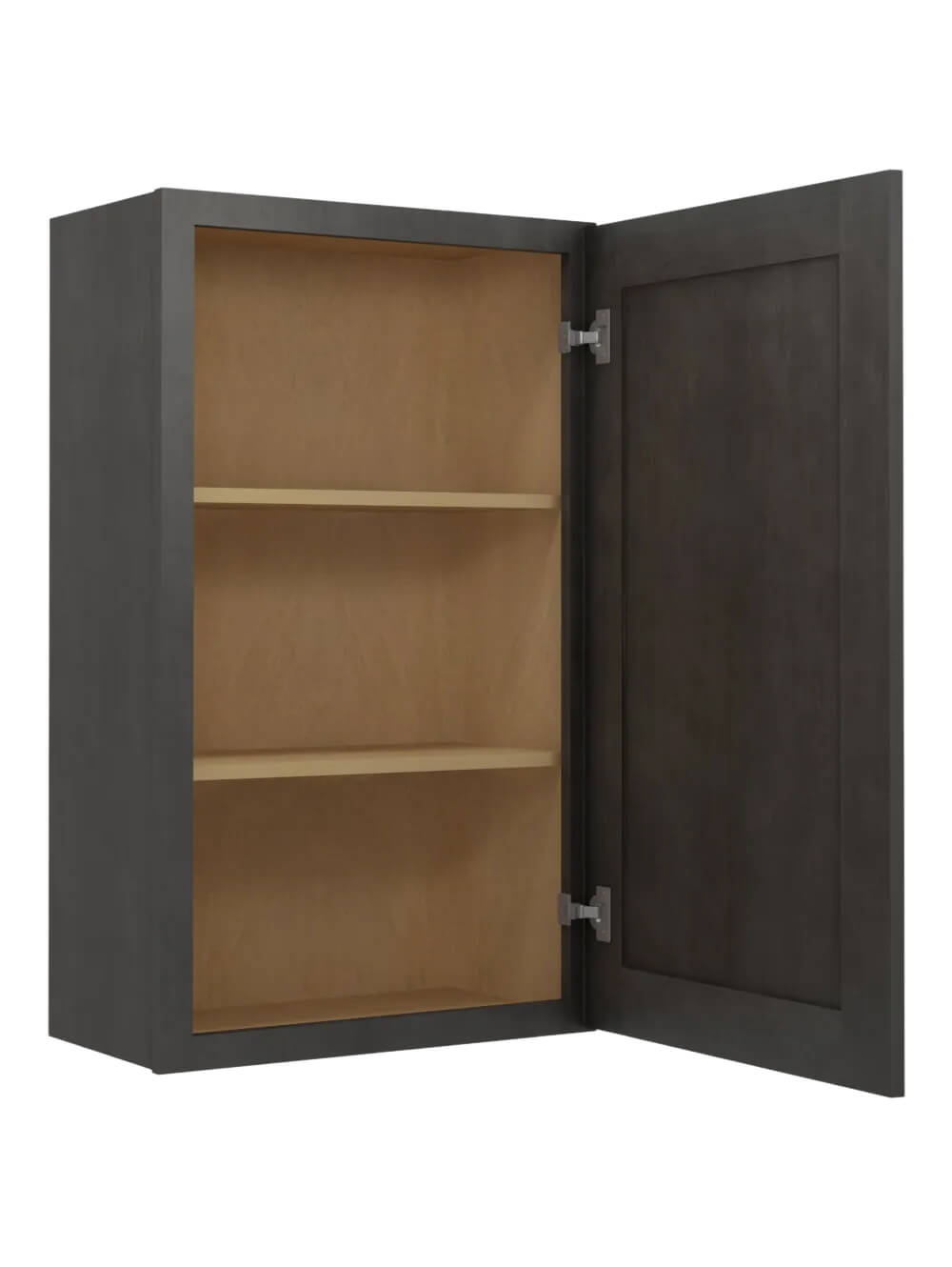 SCN-W2136: Shaker Cinder 21″ Single Door 36″ High Wall Cabinet