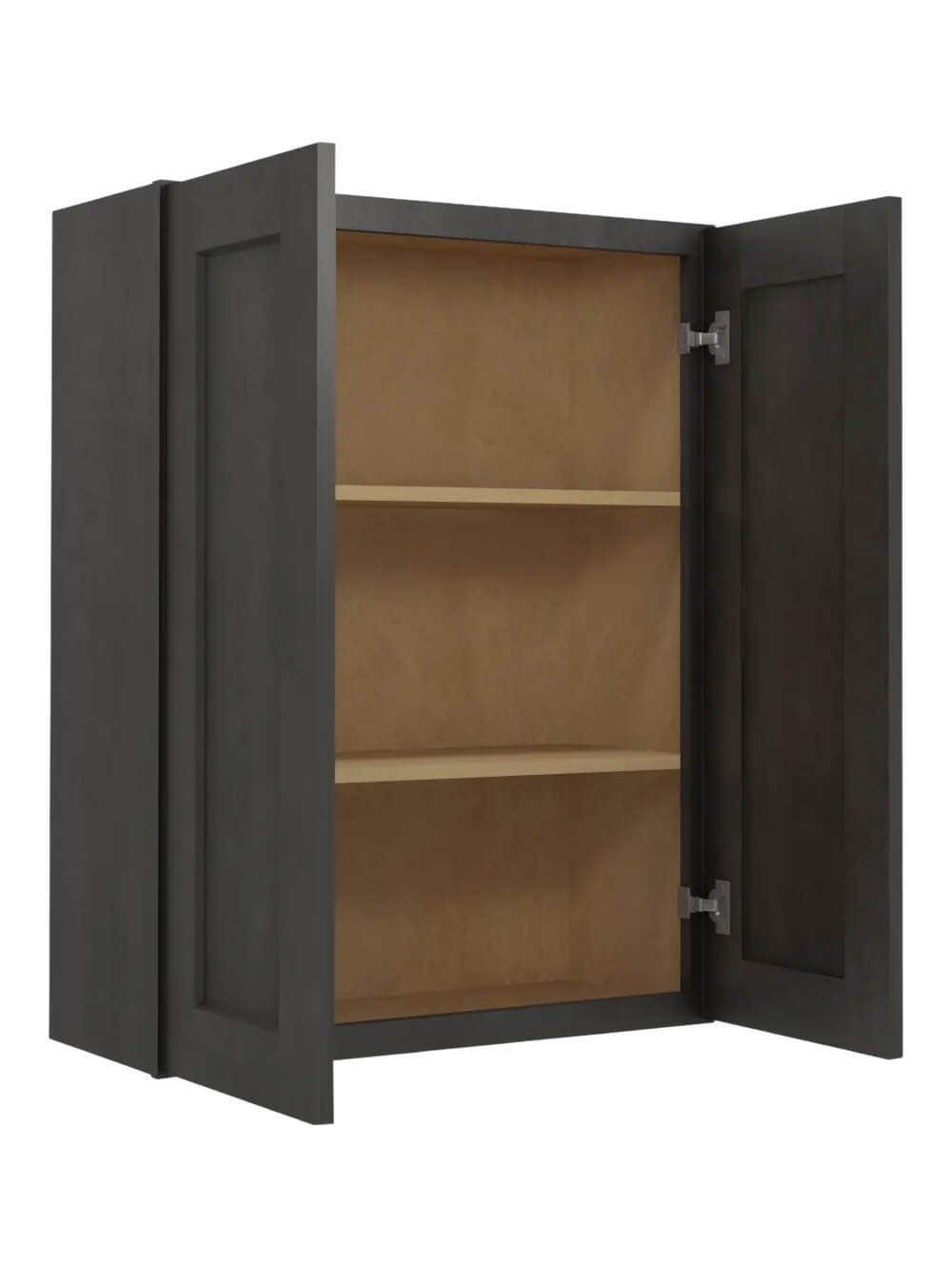 SCN-W2736: Shaker Cinder 27″ Double Door 36″ High Wall Cabinet