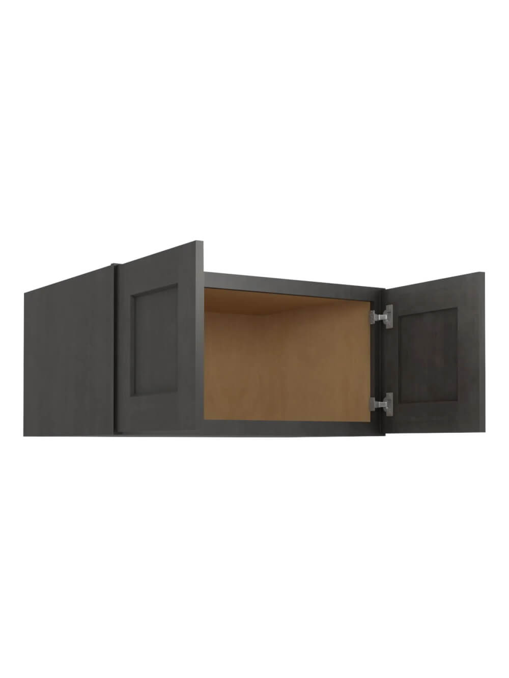 SCN-W301524: Shaker Cinder 30″ Wall Refrigerator Cabinets 15″ H (24″ Deep)