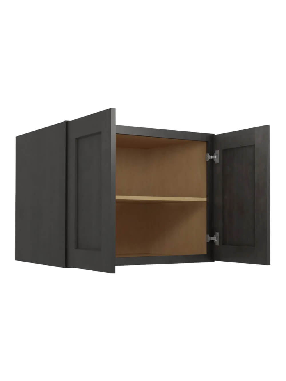 SCN-W302424: Shaker Cinder 30″ Wall Refrigerator Cabinets 24″ H (24″ Deep)