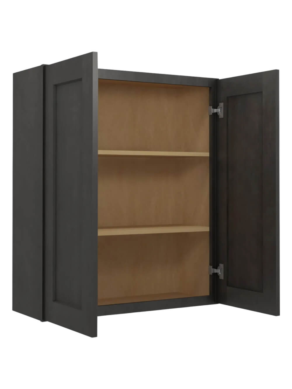 SCN-W3036: Shaker Cinder 30″ Double Door 36″ High Wall Cabinet