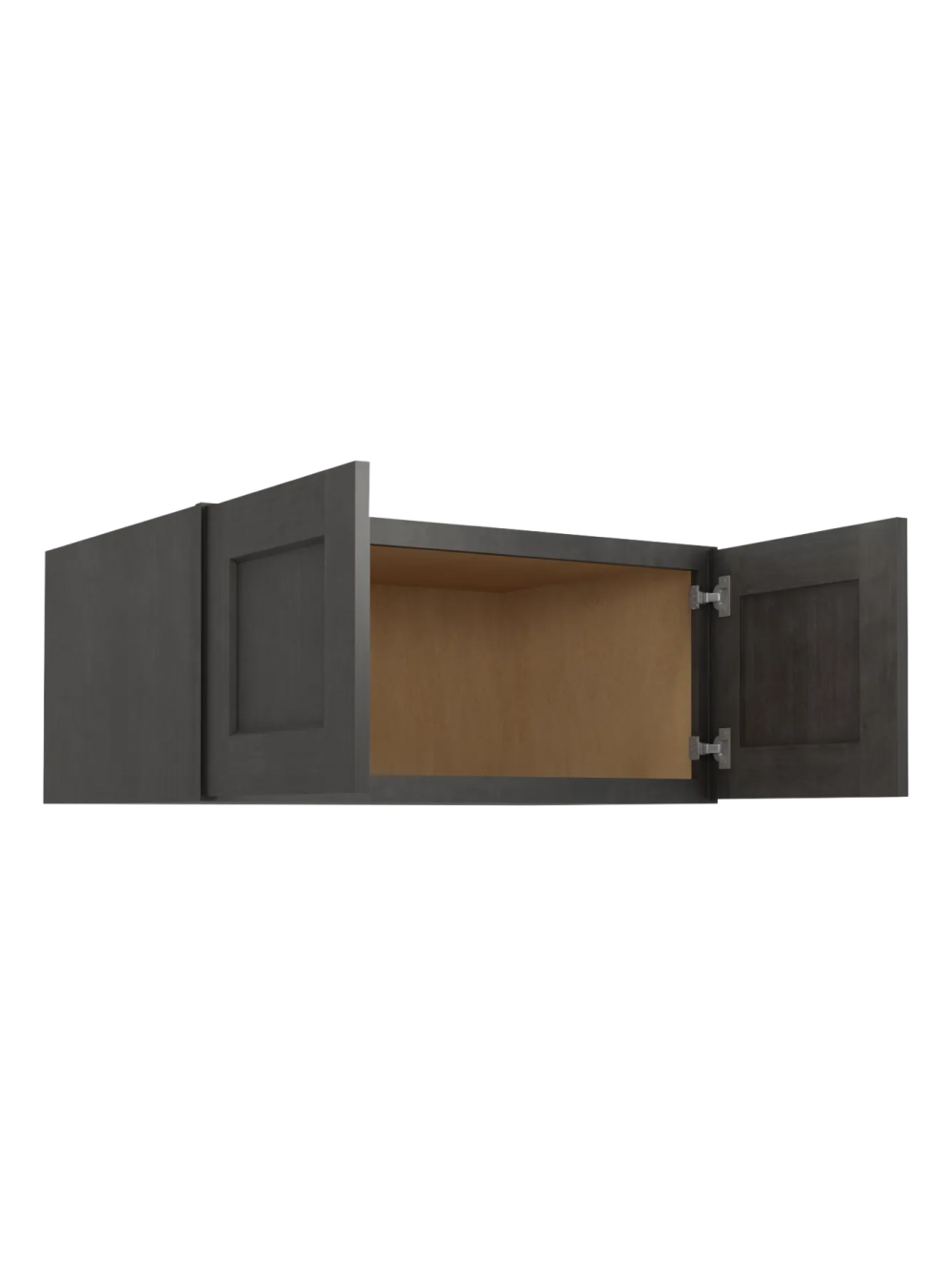 SCN-W331524: Shaker Cinder 33″ Wall Refrigerator Cabinets 15″ H (24″ Deep)