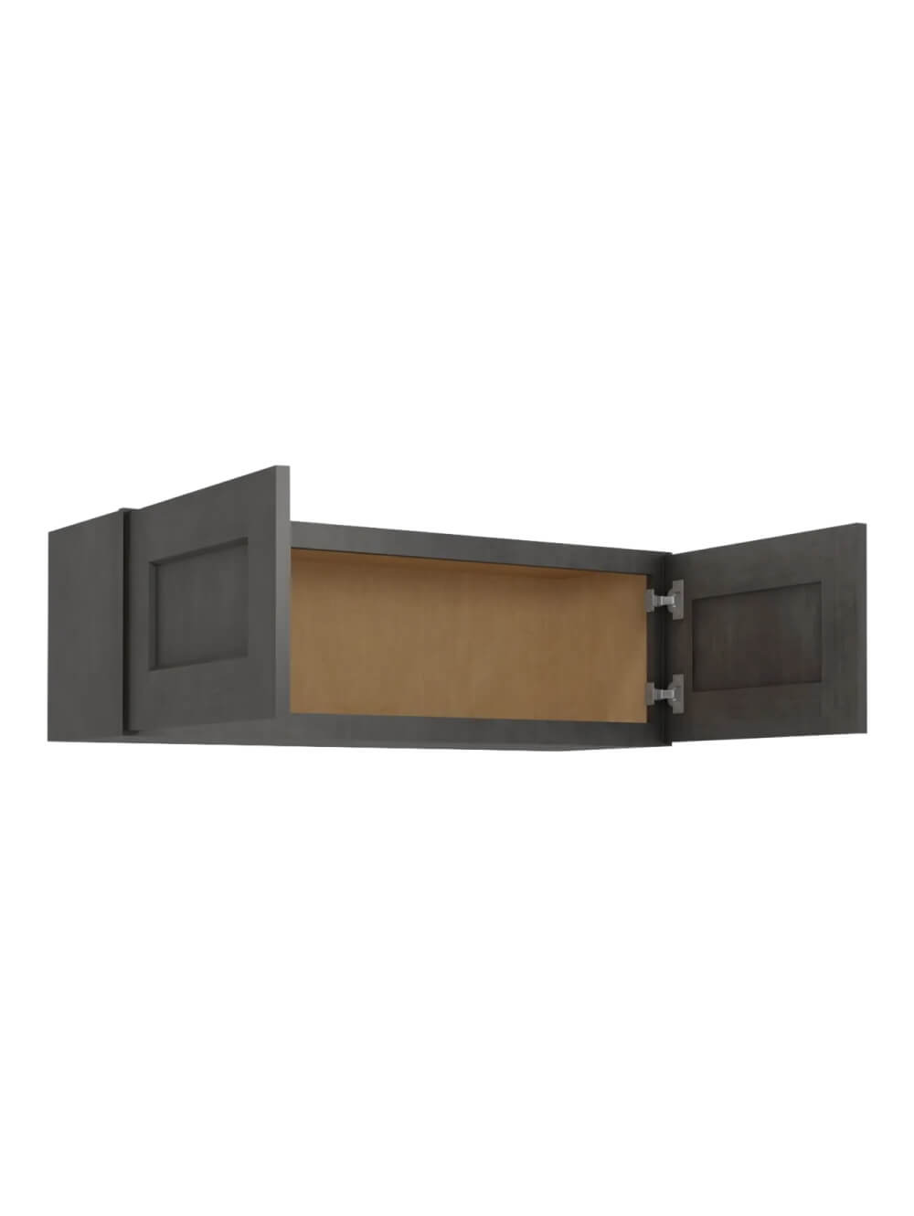 SCN-W3612: Shaker Cinder 36″ Bridge Cabinet 12″ High