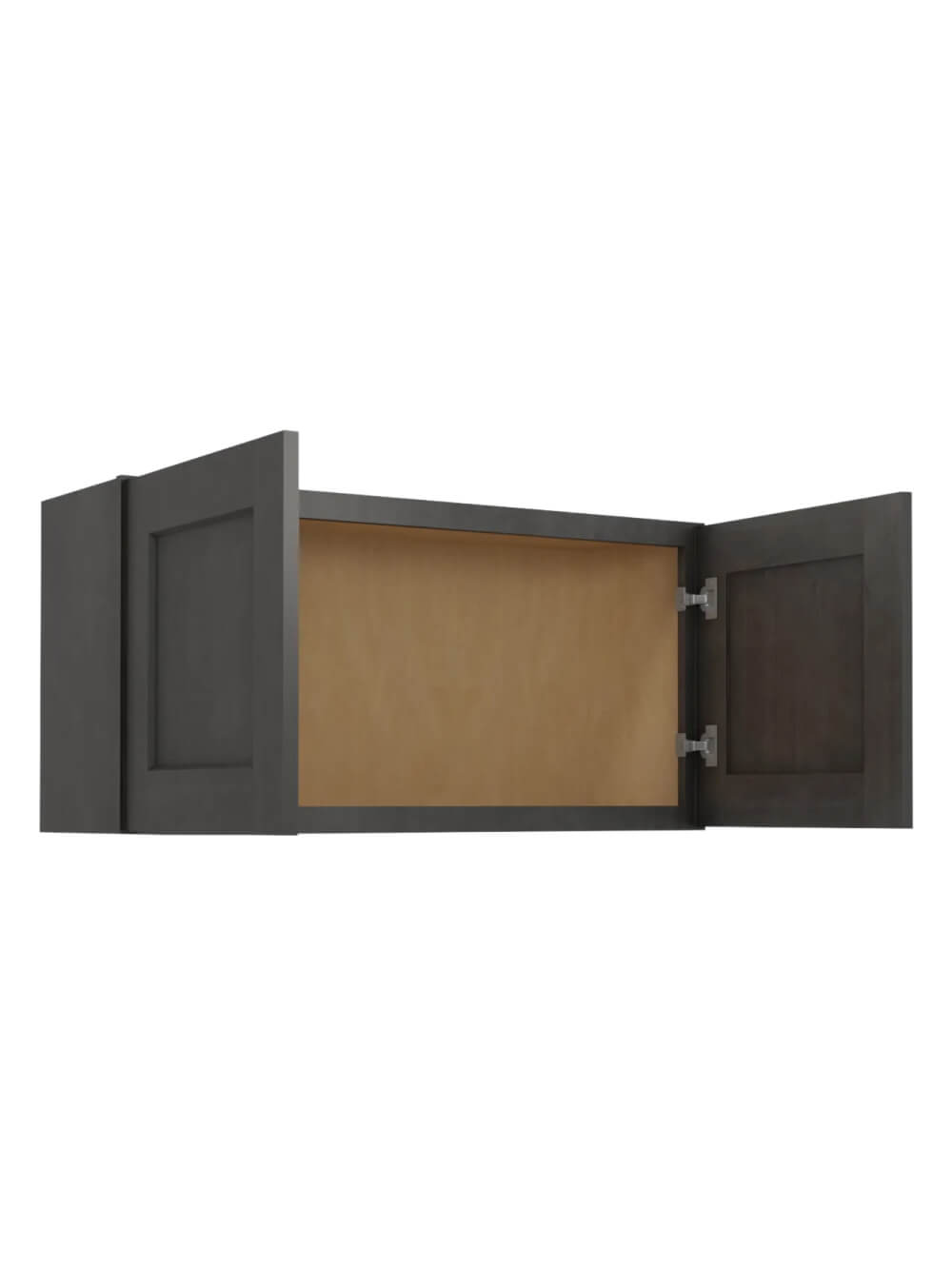 SCN-W3618: Shaker Cinder 36″ Bridge Cabinet 18″ High