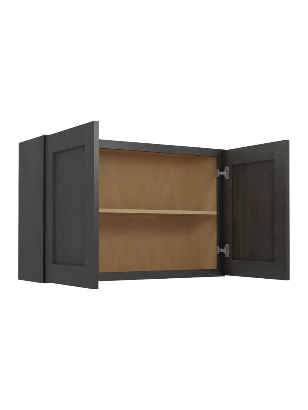 SCN-W3624: Shaker Cinder 36″ Bridge Cabinet 24″ High