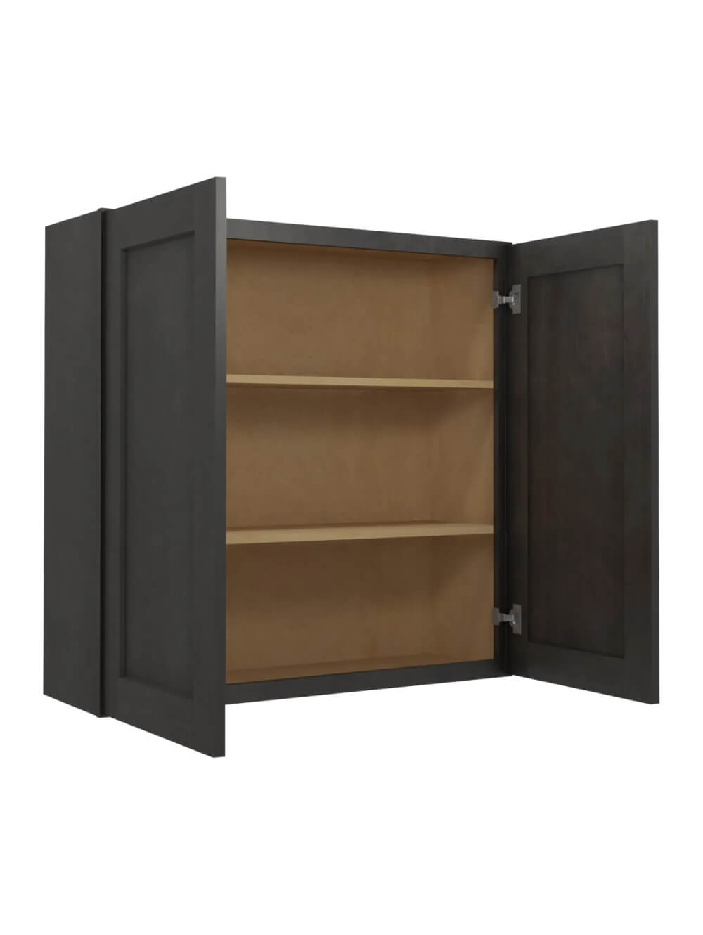 SCN-W3636: Shaker Cinder 36″ Double Door 36″ High Wall Cabinet
