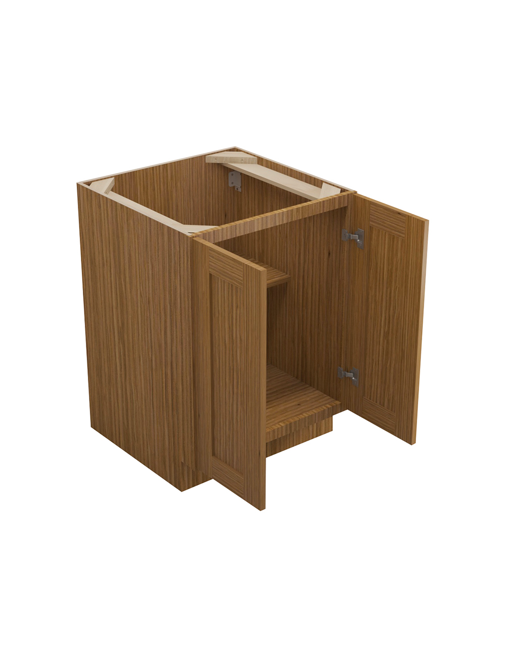 AR-FB24: Woodland Brown Shaker 24″ Full Height Base Cabinet