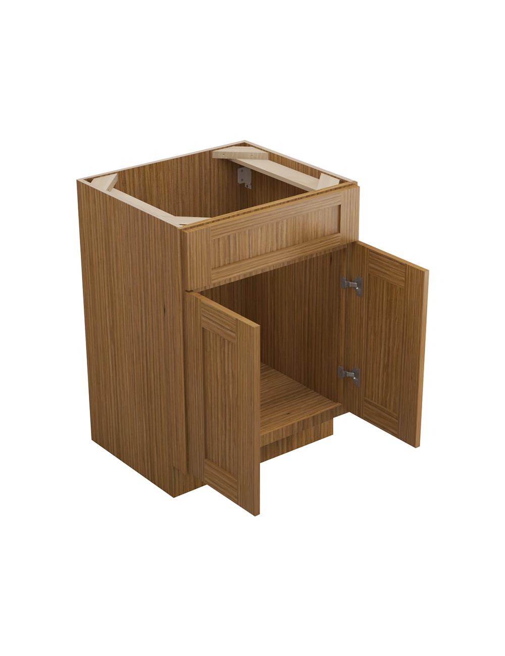 AR-S2421B-34-1/2″: Woodland Brown Shaker 24″ Sink Base Vanity