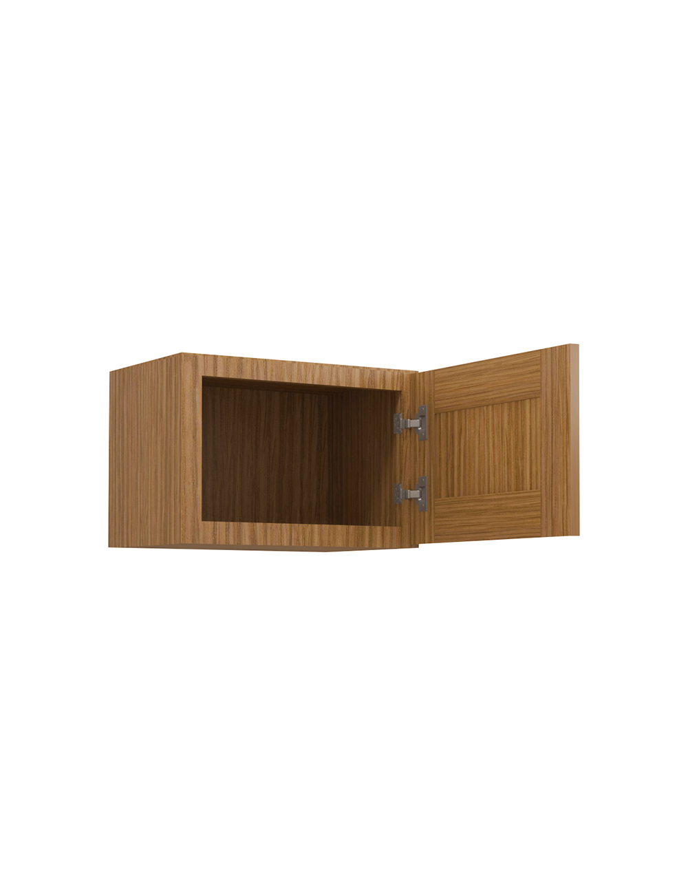 AR-W1812: Woodland Brown Shaker 18″ Wall Stacker Cabinet