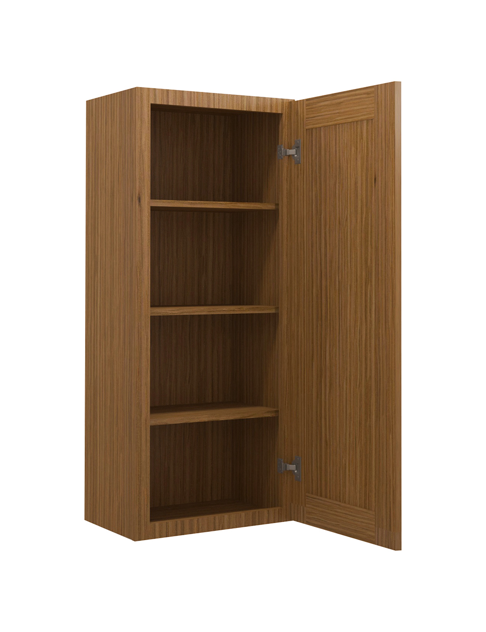 AR-W1842: Woodland Brown Shaker 18″ Wall Cabinet
