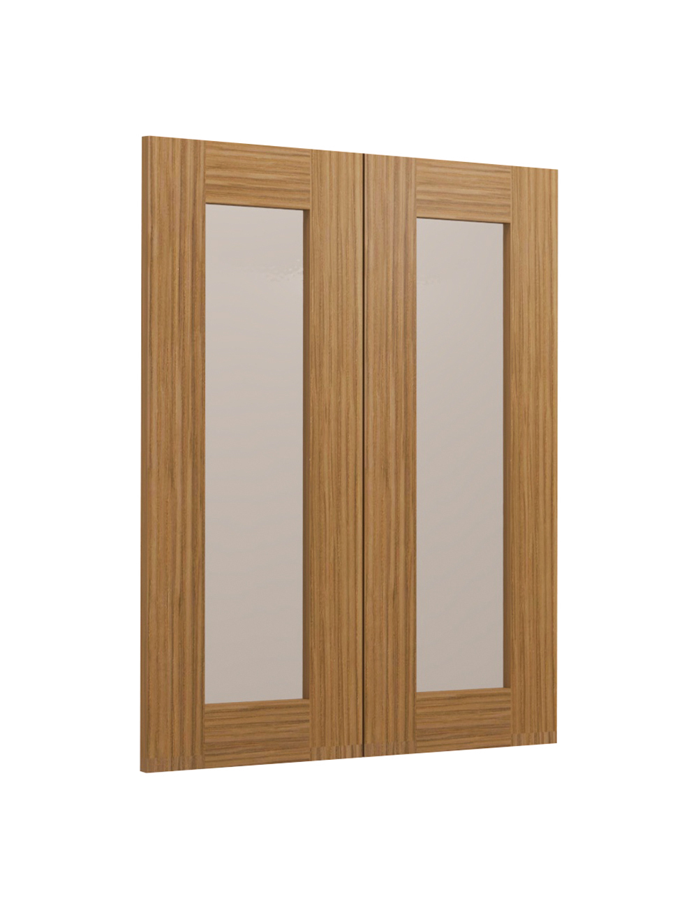 AR-W2430BGD: Woodland Brown Shaker 24″ Glass Door