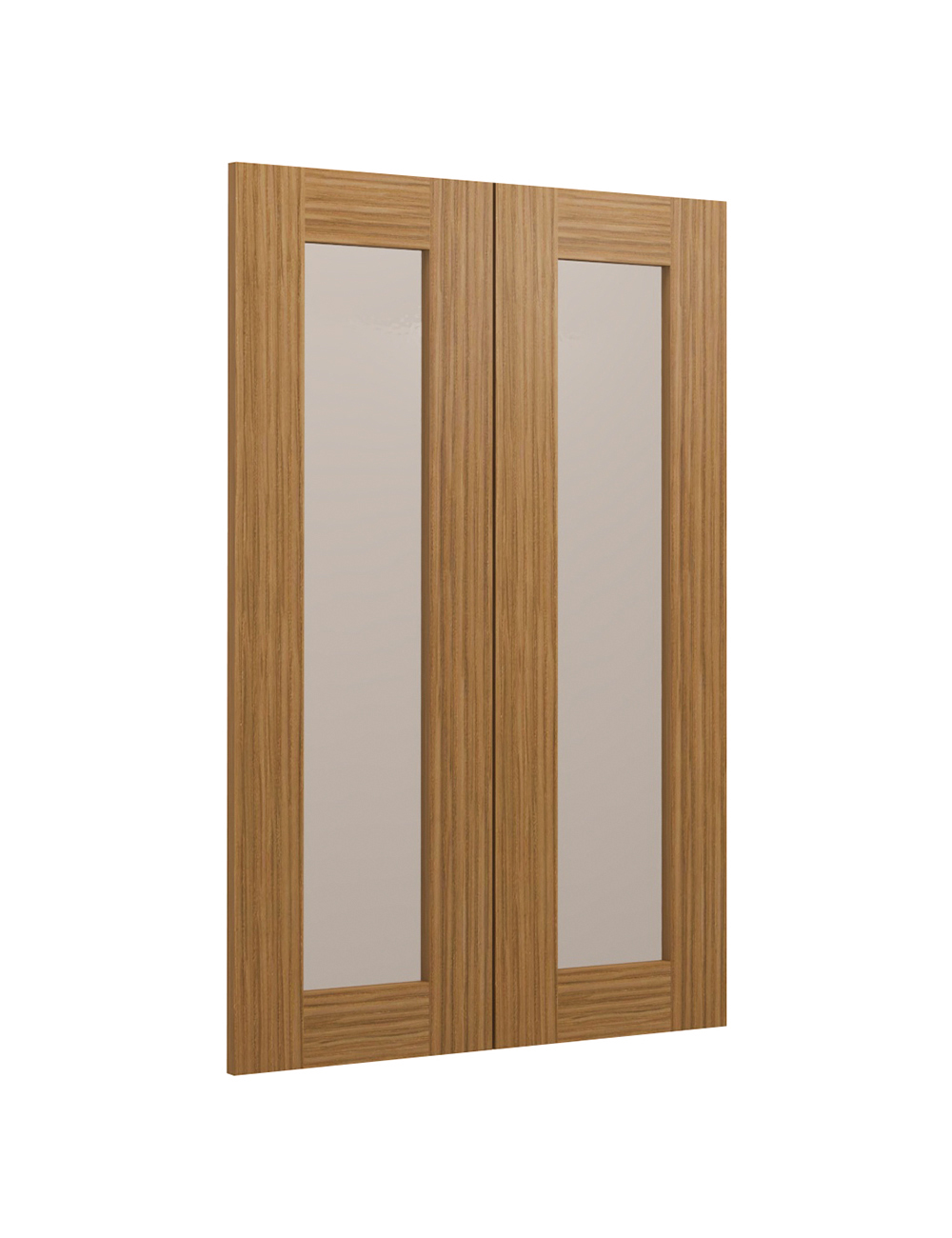 AR-W2436BGD: Woodland Brown Shaker 24″ Glass Door