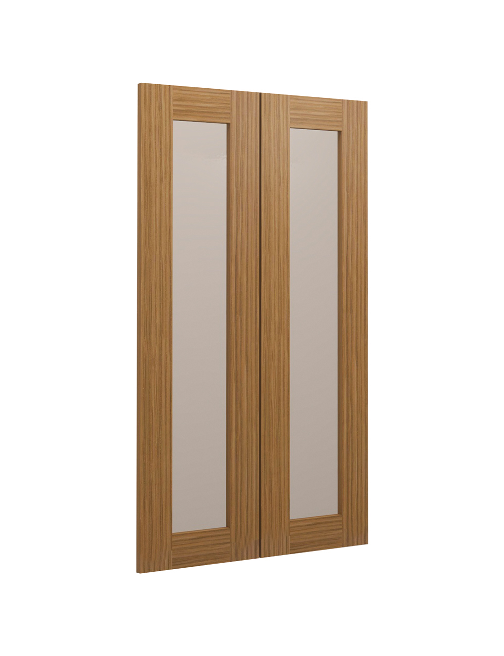 AR-W2442BGD: Woodland Brown Shaker 24″ Glass Door