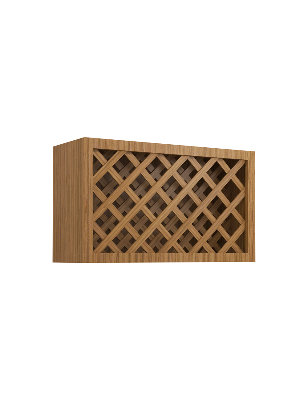 AR-W3018WR: Woodland Brown Shaker 30″ Wine Rack Wall Cabinet